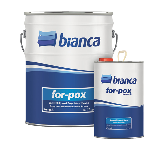 For-Pox Metal Yüzeyler için Solventli Epoksi Boya