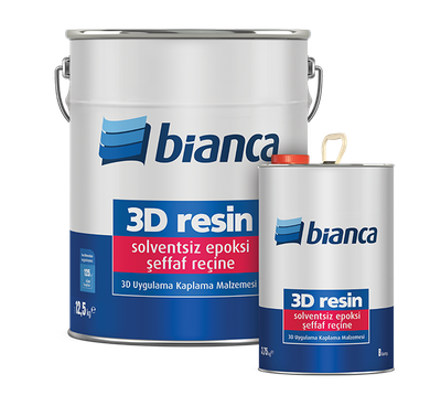 3D Resin Epoksi Şeffaf Reçine