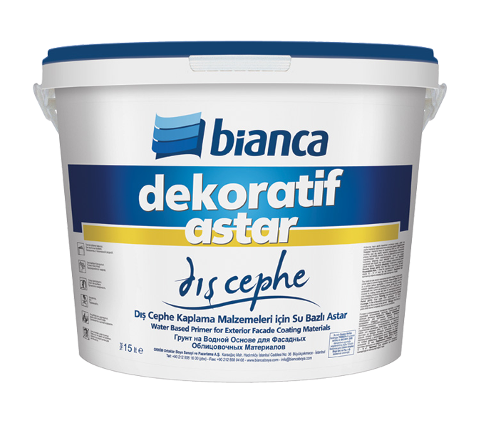 Dekoratif Dış Cephe Astar