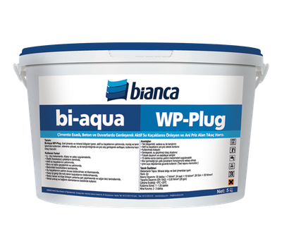 Bi-Aqua WP-Plug Tıkaç Harcı