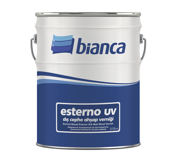 Esterno UV - Dış Cephe Ahşap Verniği