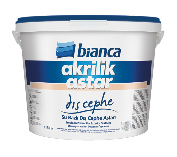 Akrilik Dış Cephe Astarı