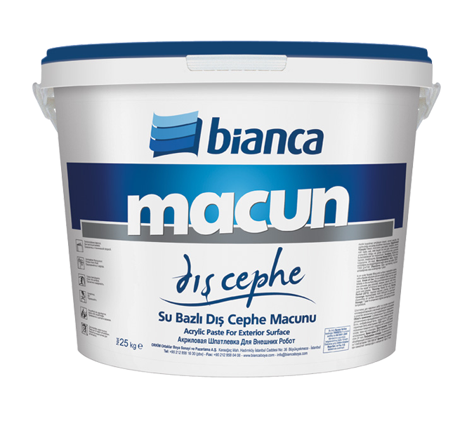 Dış Cephe Macunu Dış Cephe Macunu